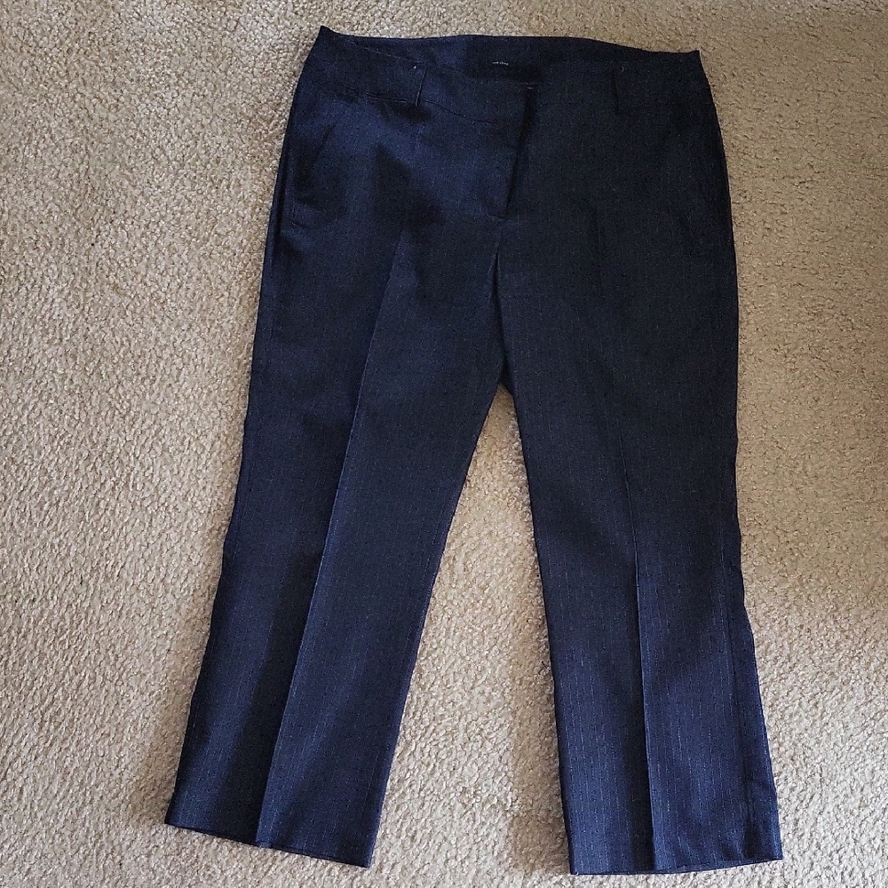 Dark Blue Dress Capris